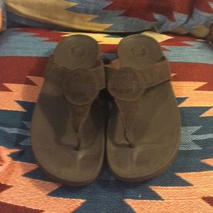 Rich brown Fit Flops to match anything!